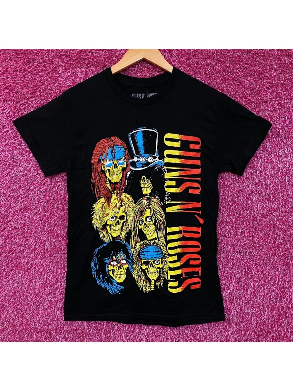 Guns N' Roses Use Your Illusion 1991 Tour Rock T-Shirt Small